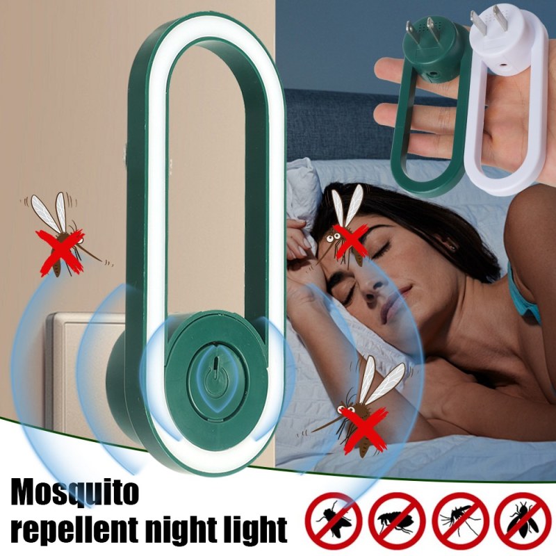 Ultrasonic Mosquito Killer Electronic Mosquito Repellent with Nightlight-000360
