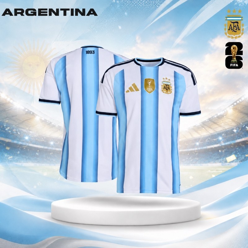 Argentina Fifa World Cup Home Jersey