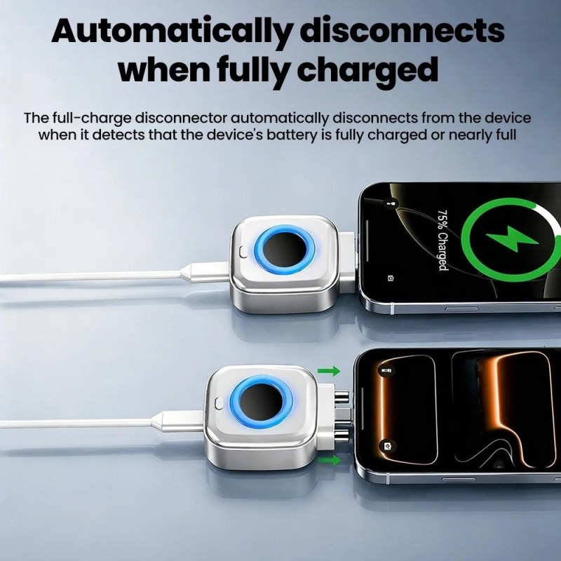 140W Type-C Auto Power-Off Fast Charging Adapter with Smart Battery Protection_000919