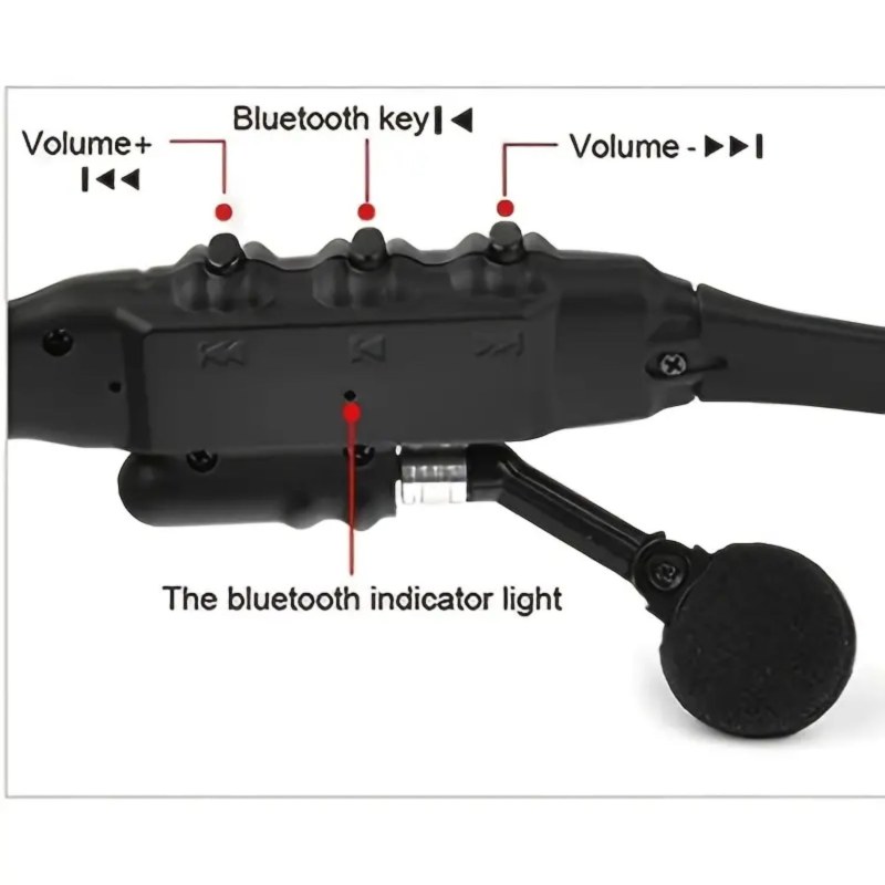 Bluetooth Glasses 2 In 1 Polarized Sunglasses Earphone