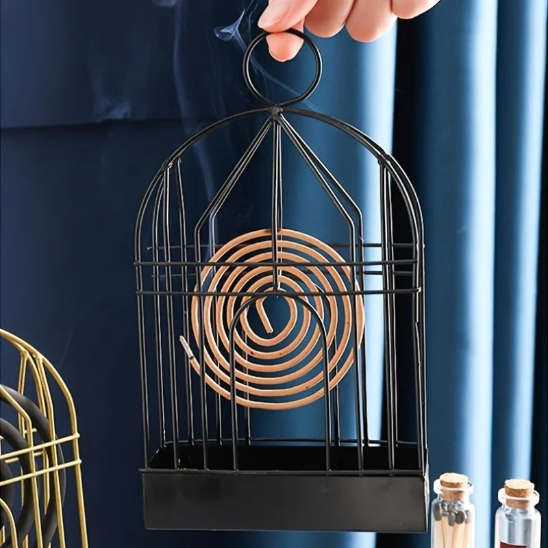 Portable Hanging Metal Mosquito Coil Stand-000244