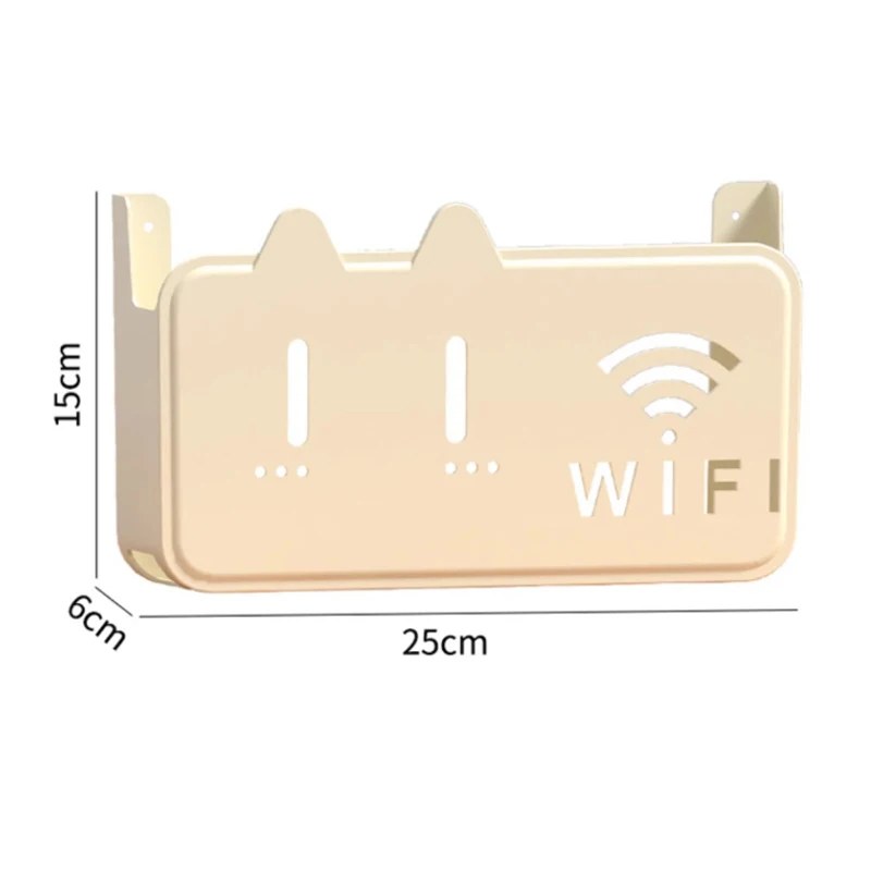  Smart Self Adhesive WiFi Router & Anu Cover Box – No Drill, Dustproof, 5 Years Warranty -000758