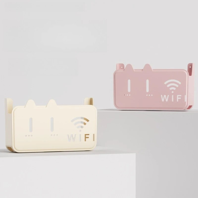  Smart Self Adhesive WiFi Router & Anu Cover Box – No Drill, Dustproof, 5 Years Warranty -000758