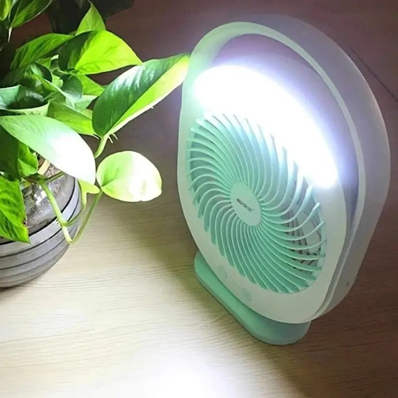  Yg-719 Rechargeable LED Multifunctional Table Fan USB Portable Folding Fan with Light_000498