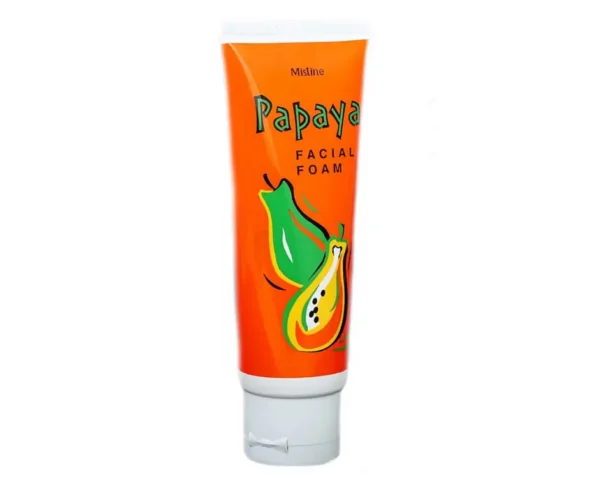MISTINE PAPAYA FACIAL FOAM 100ML