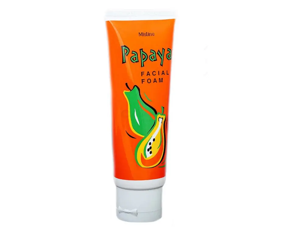 MISTINE PAPAYA FACIAL FOAM 100ML